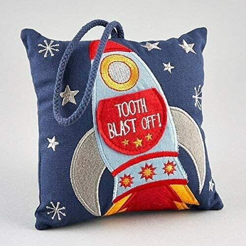 Rocket Tooth Fairy Pillow