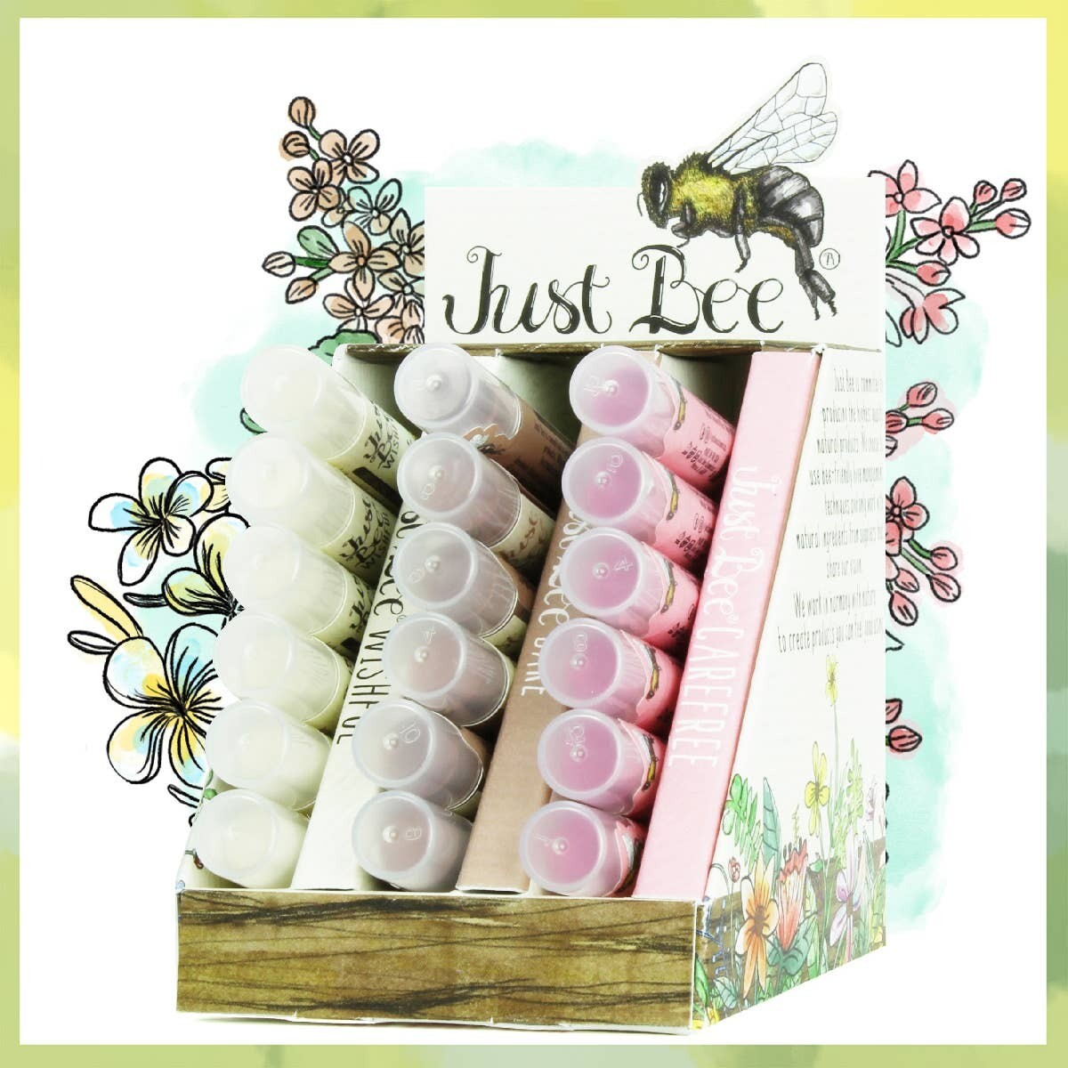 Just Bee Shimmer Lip Balm