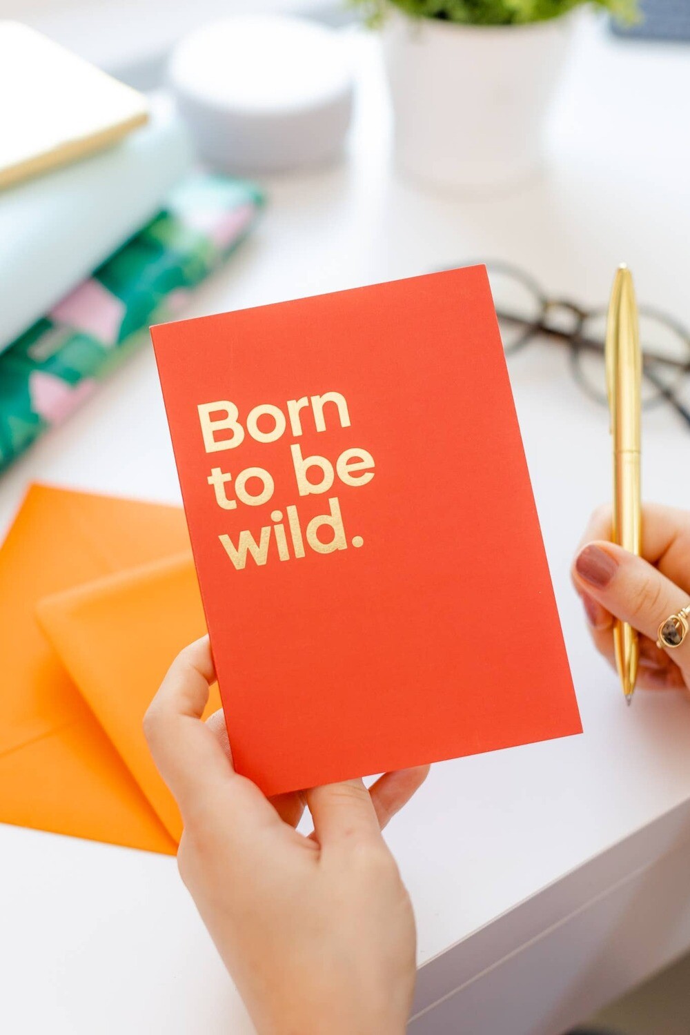 Born To Be Wild Musical Greeting Card