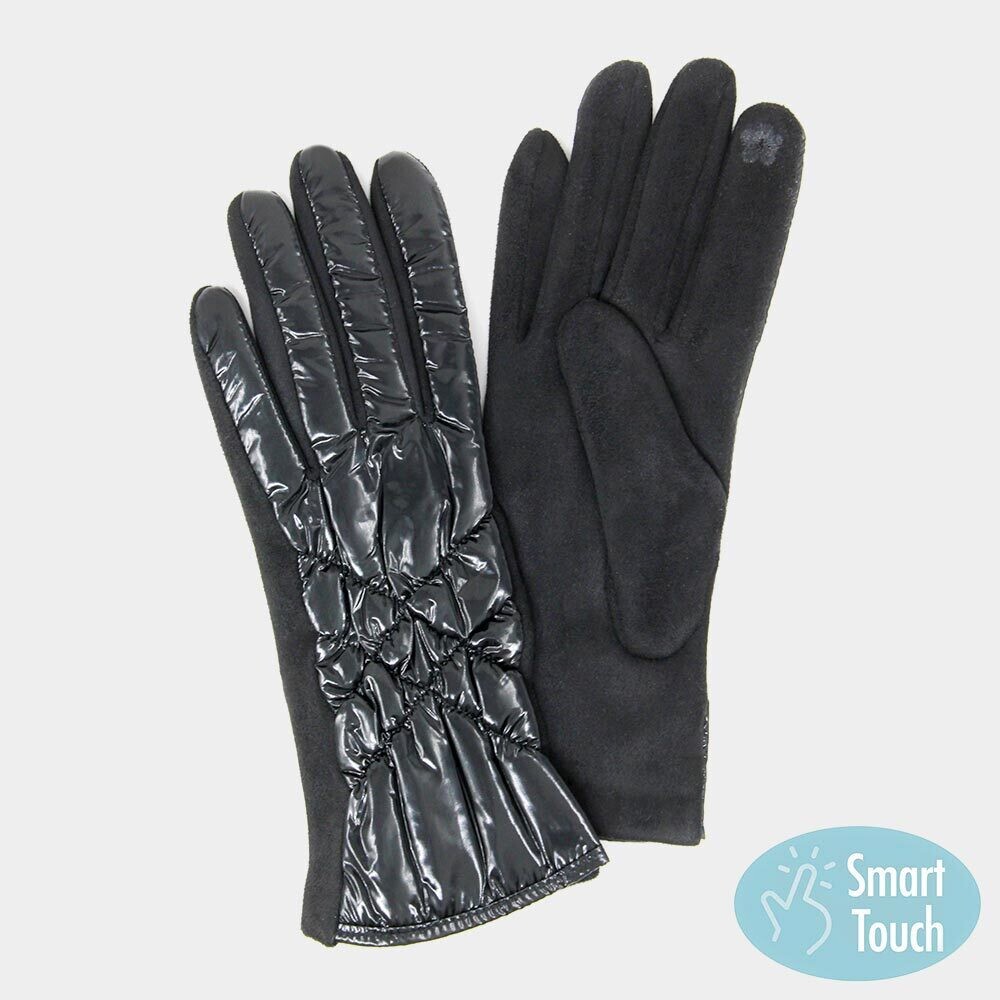 Puffer Quilted Smart Touch Gloves
