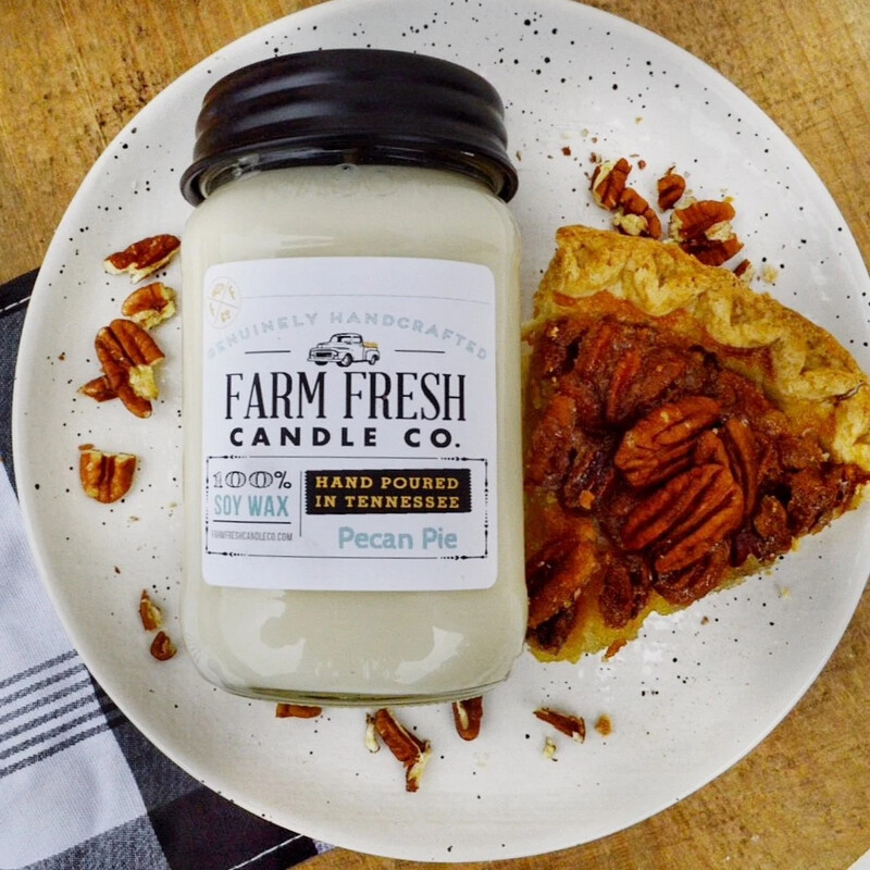 Farm Fresh Candle Co. Pecan Pie Soy Candle 16 oz