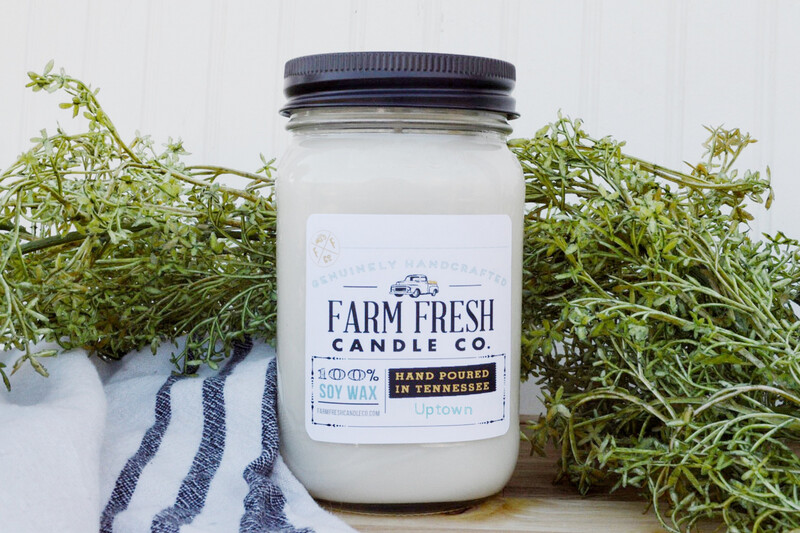 Farm Fresh Candle Co. Uptown Soy Candle 16 oz