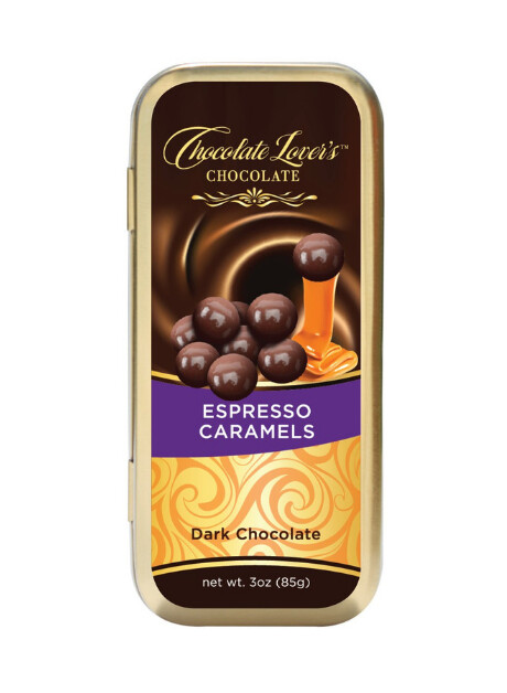 Espresso Caramels in Dark Chocolate 3oz