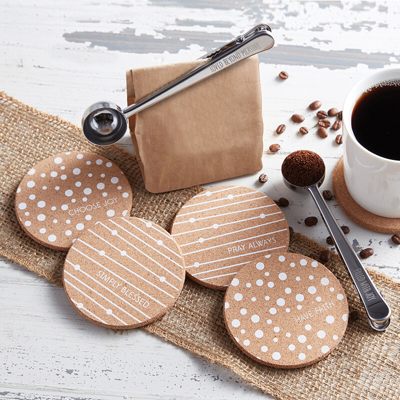 Filled With Joy Coffee Scoop & Clip