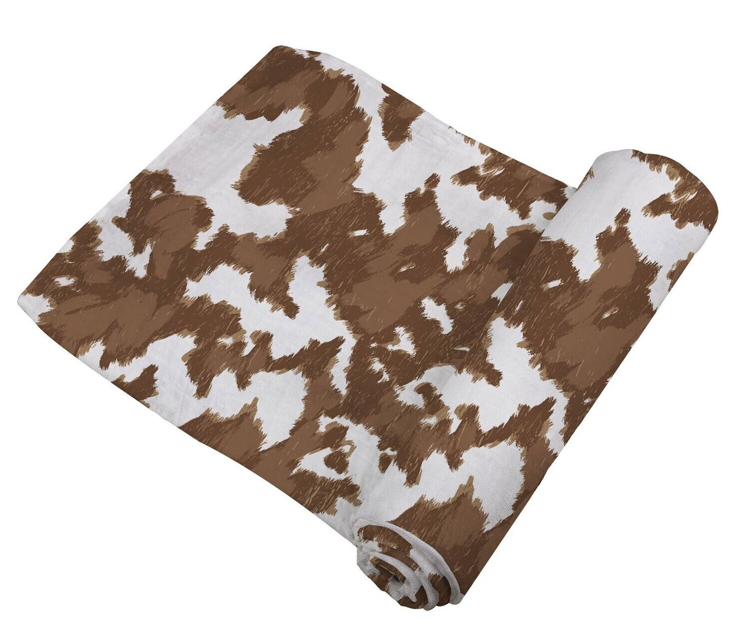 Cowhide Bamboo Swaddle Blanket