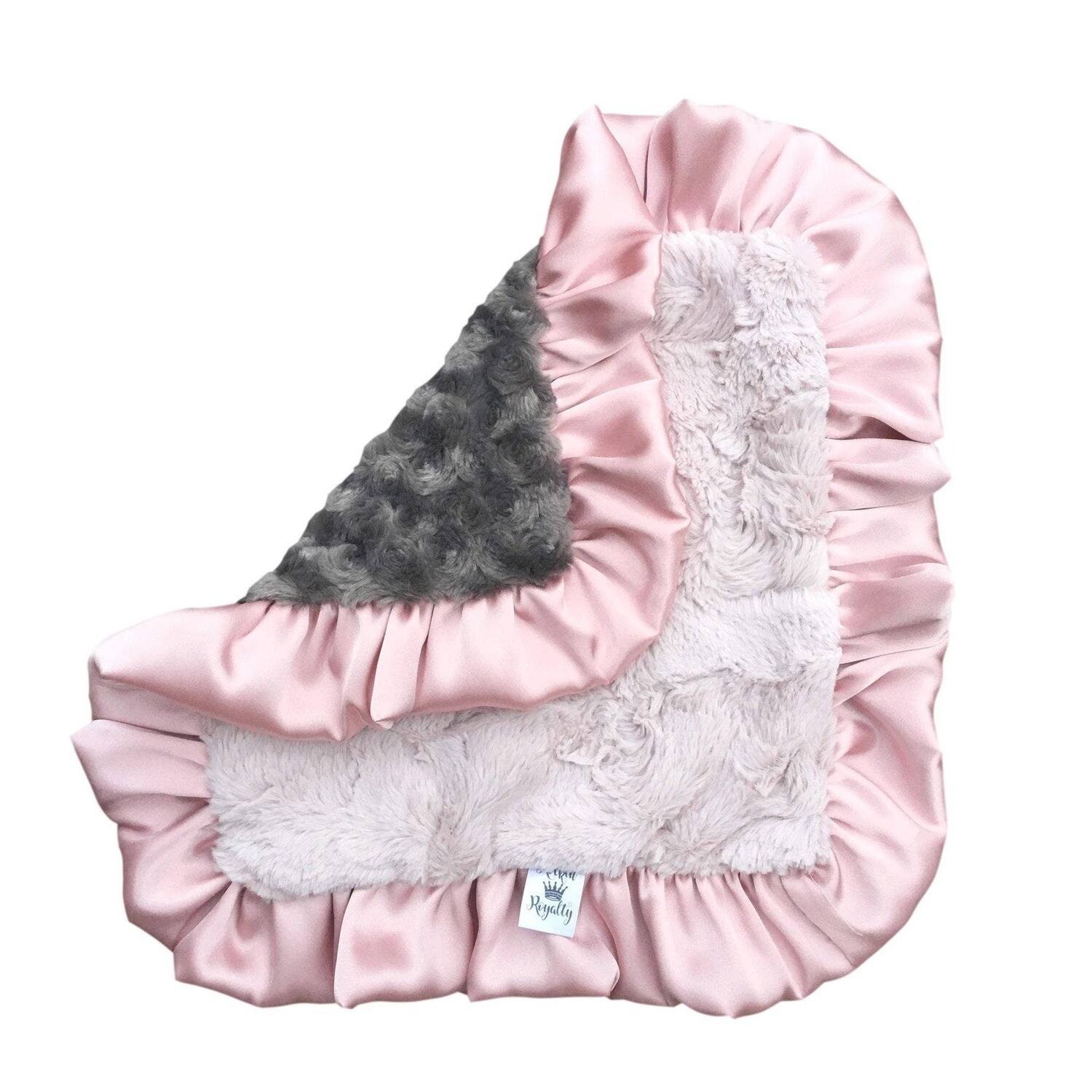 Dusty Rose Luxe Cuddle Travel Lovey