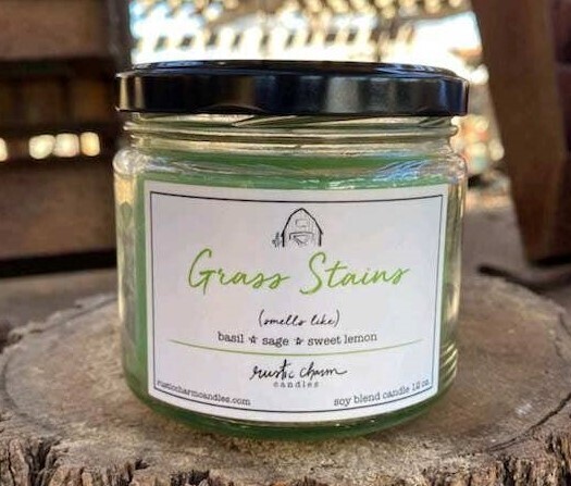 Grass Stains Candle 12 oz