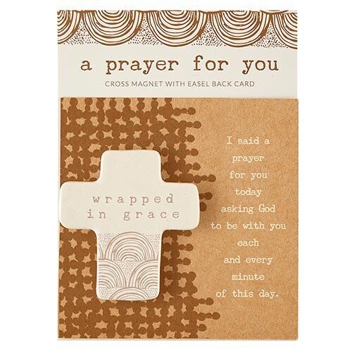 A Prayer For You Wrapped In Grace Magnet Card