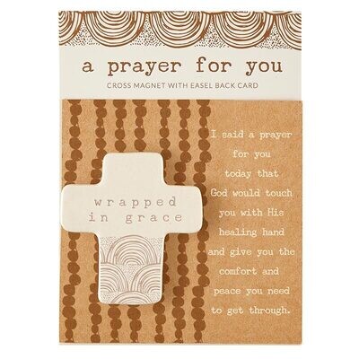 A Prayer For You God&#39;s Healing Hand Magnet Card