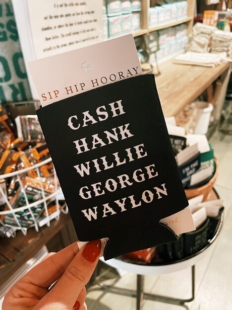 Cash Hank Willie George Waylon Koozie Can Cooler
