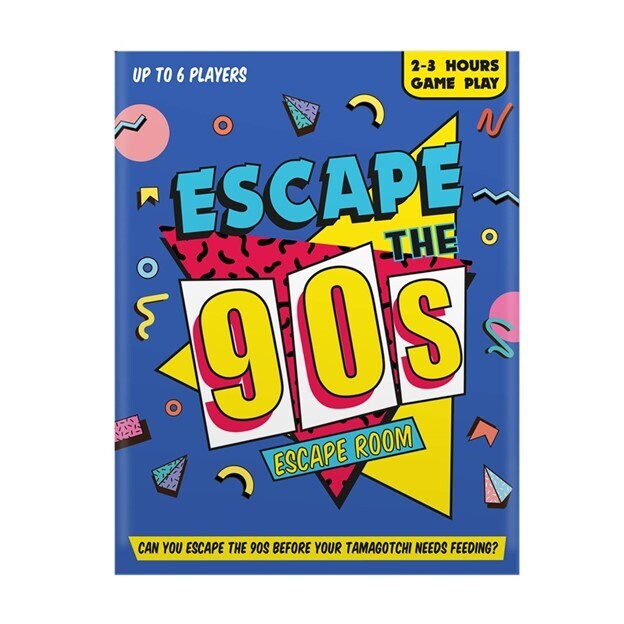 Escape The 90's Escape Room Board Game