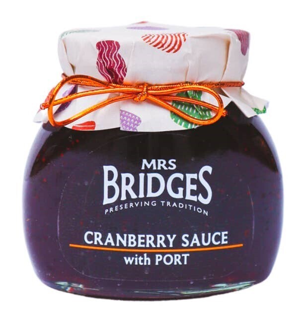 Mrs. Bridges Cranberry Sauce With Port
