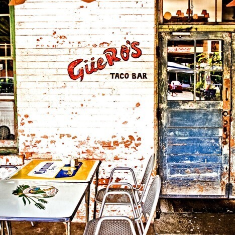 Guero's Taco Bar Ceramic Tile Coaster