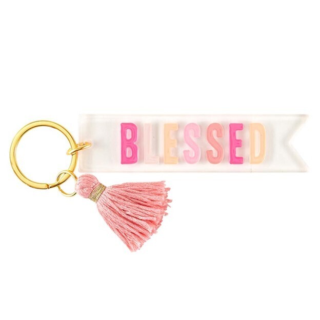Blessed Acrylic Key Chain