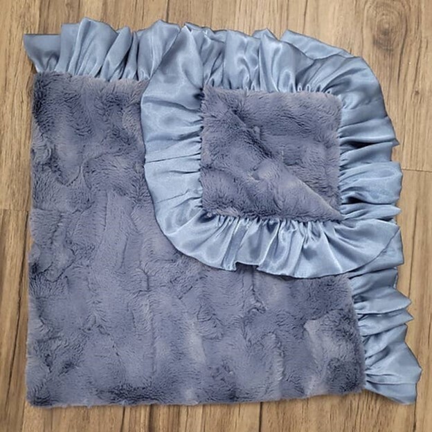 Denim Luxe Standard Crib Blanket