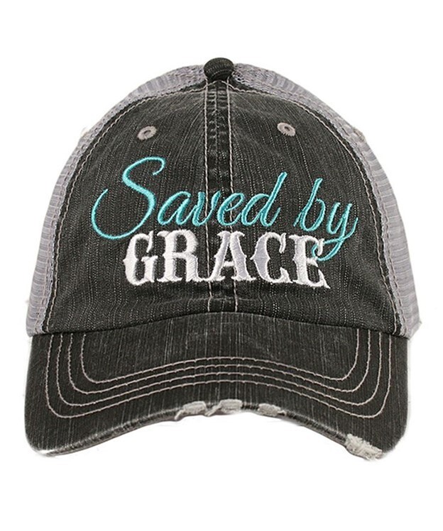 Saved By Grace Trucker Cap