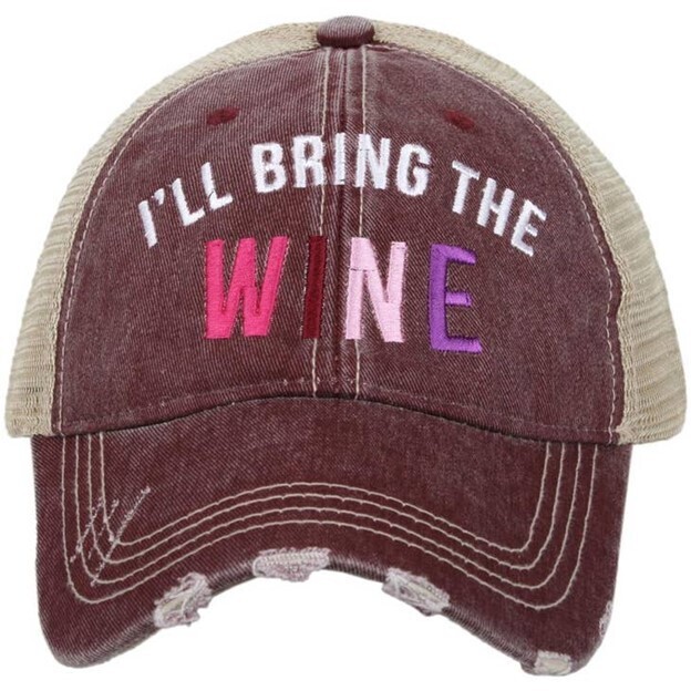 I'll Bring The Wine Trucker Cap