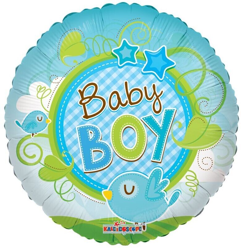 Baby Boy Bird Balloon