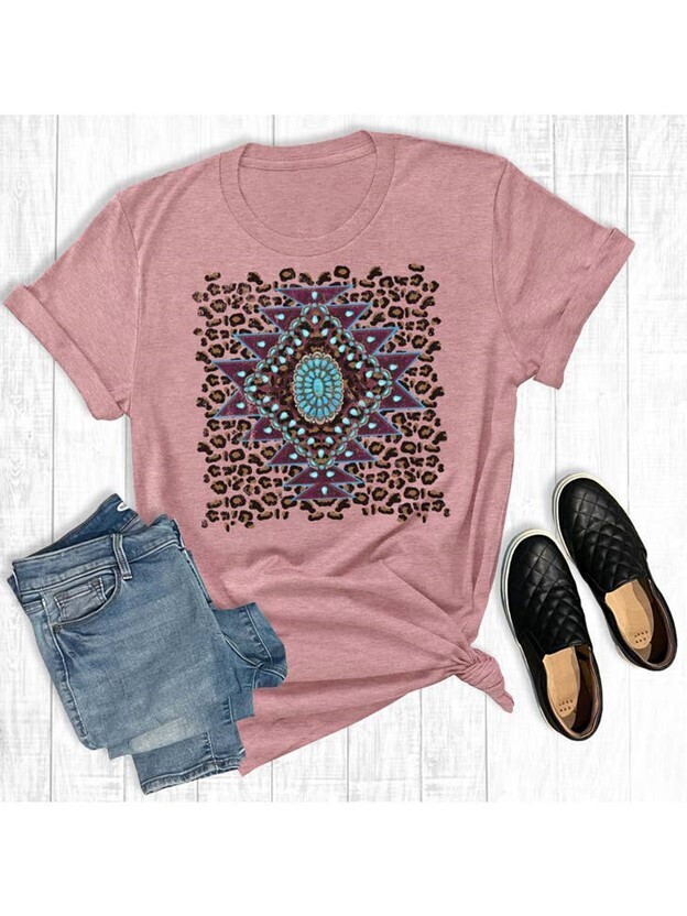 Aztec Jewel T-Shirt *Small & Medium Only*