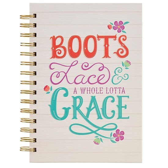 Boots Lace & Grace Journal