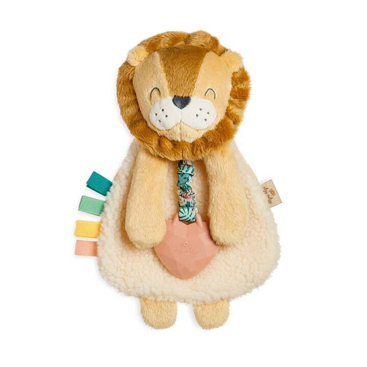 Itzy Lovey™ Plush and Teether Buddy The Lion