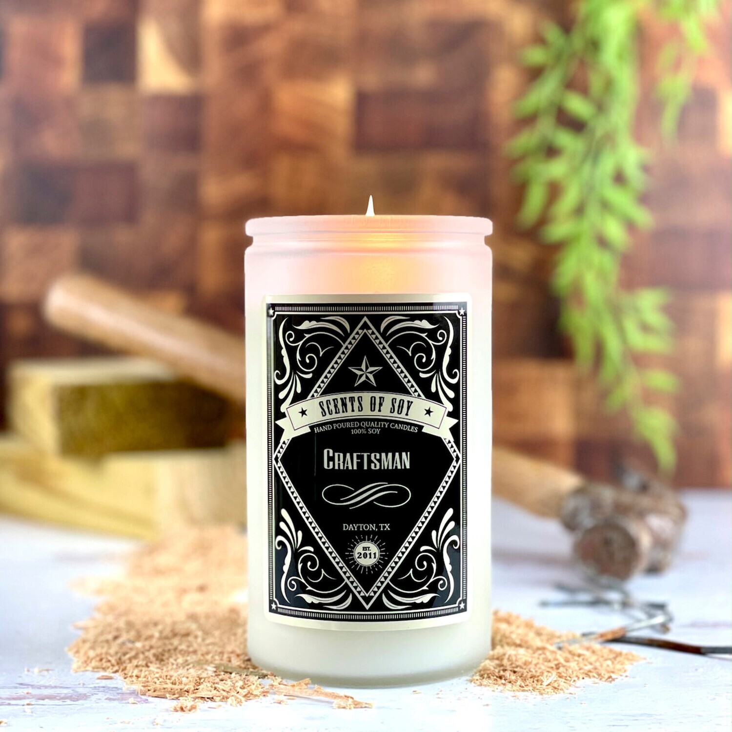 Craftsman Hand Poured Soy Candle 16 oz