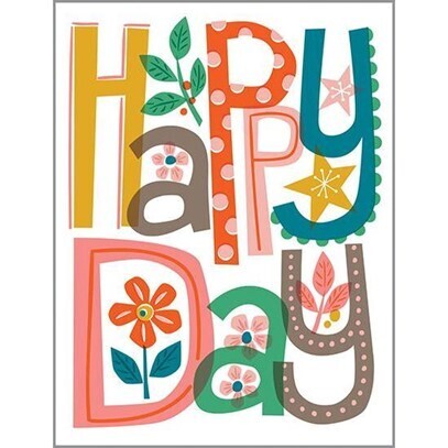 Happy Day Greeting Card