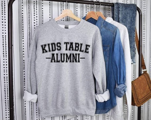 Kids Table Alumni Sweatshirt *Small Only