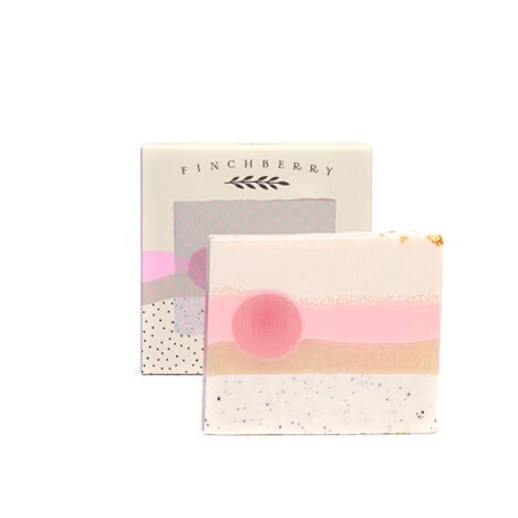 FinchBerry Meadow Pink Peony & Jasmine Handcrafted Soap