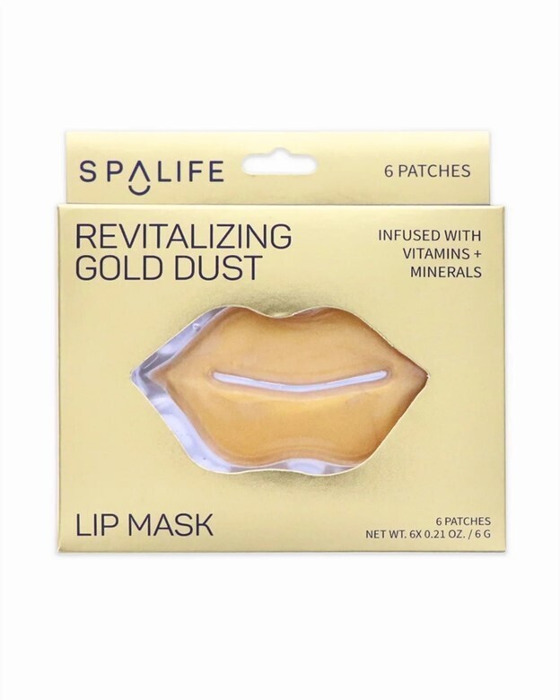 Spa Life Gold Dust Lip Mask (6 Masks)