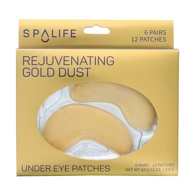 Spa Life Gold Dust Under Eye Patches (6 Pairs)