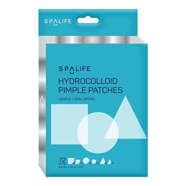 Spa Life Gentle Non Drying Hydrocolloid Pimple Patches 72ct