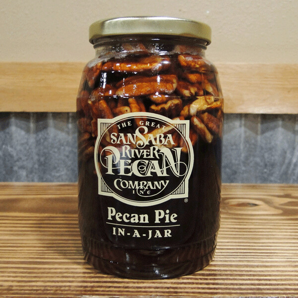 Pecan Pie In A Jar by The Great San Saba River Pecan Company