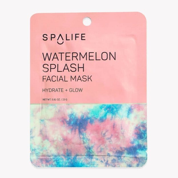 Spa Life Watermelon Splash Hydrate & Glow Facial Mask