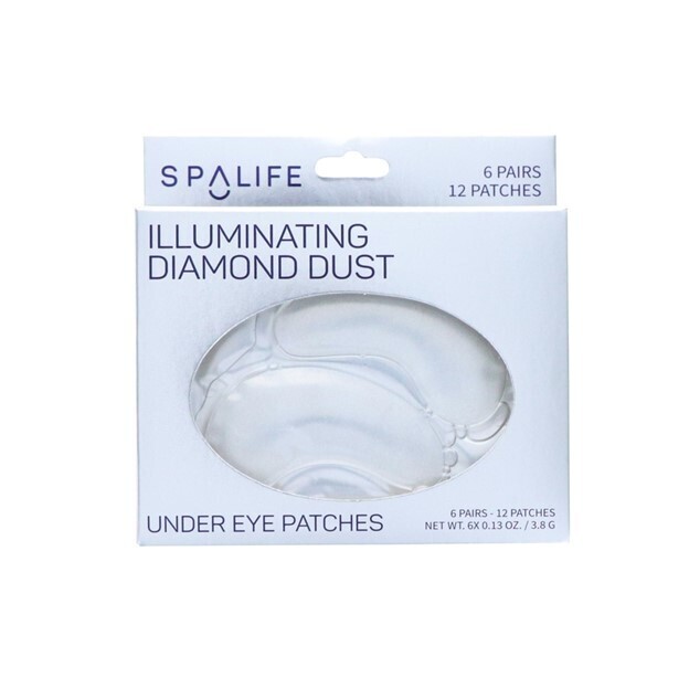 Spa Life Eye Illuminating Diamond Dust Under Eye Patches (6 Pairs)