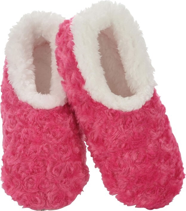 Rosy Pink Sherpa Slippers