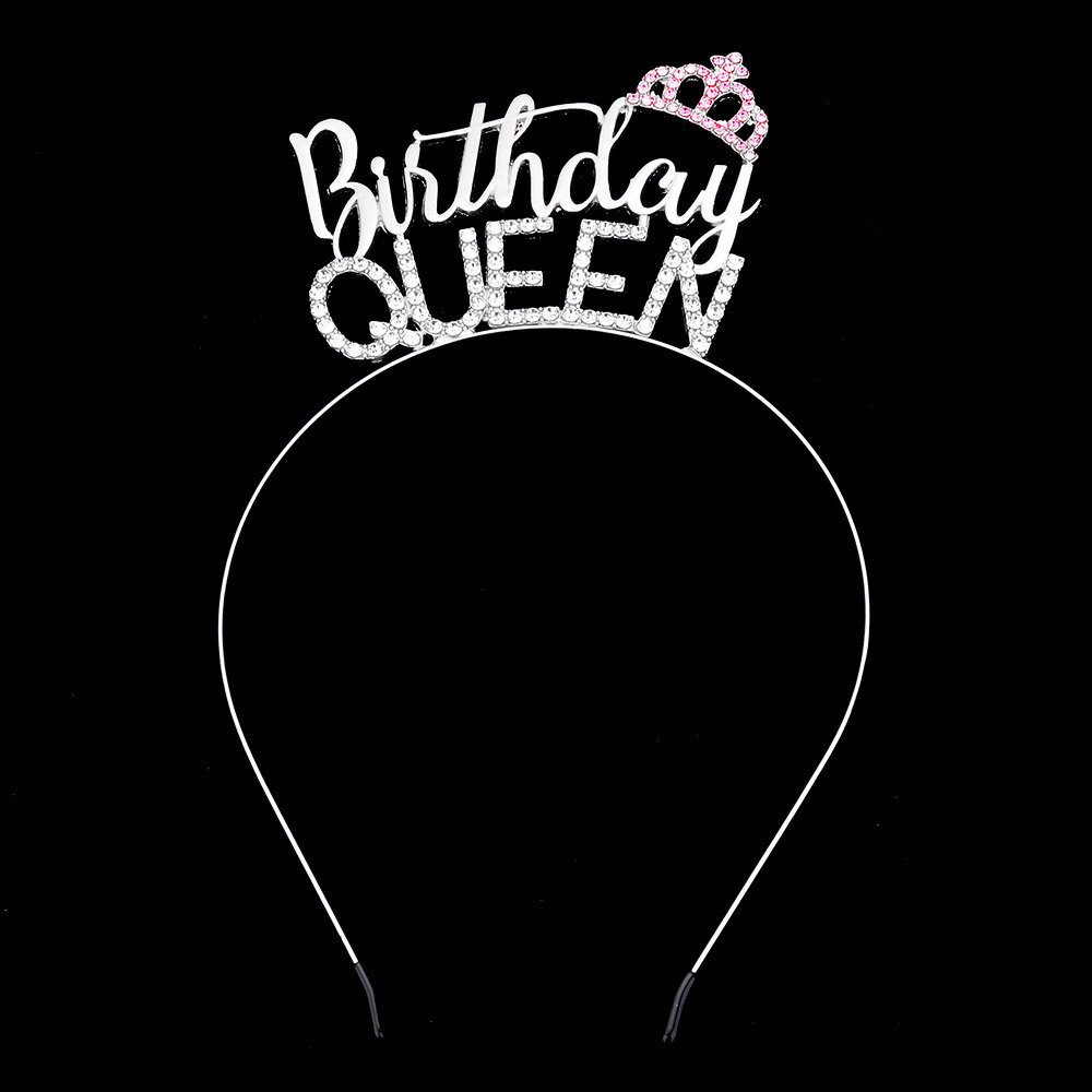 Birthday Queen Rhinestone Crown