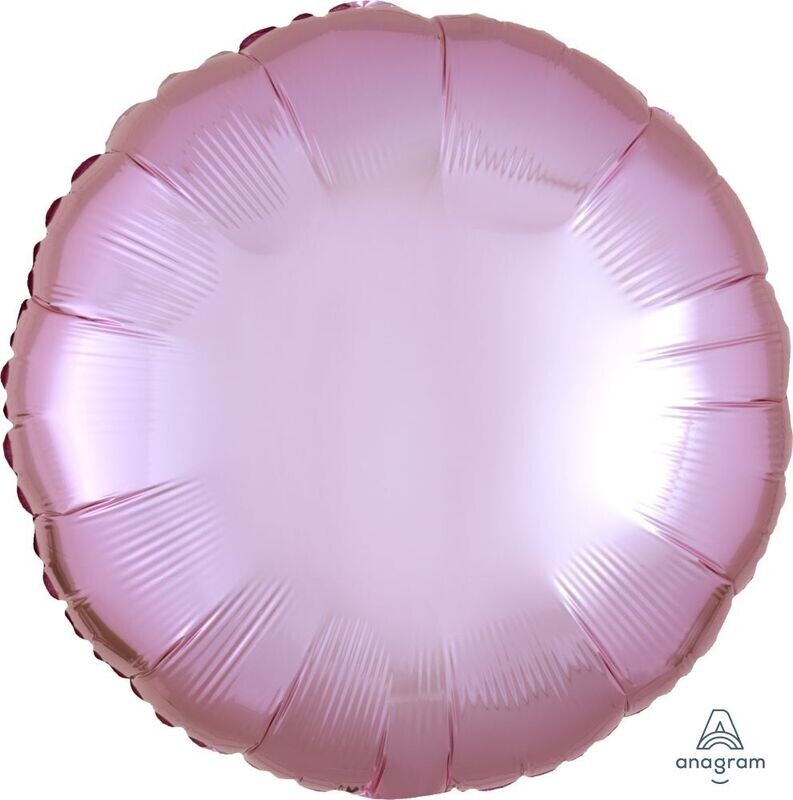 Solid Metallic Pearl Pastel Pink Balloon