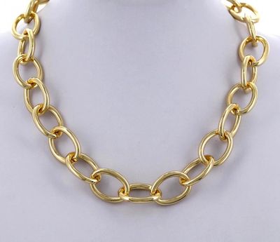 Thick Gold Chain Necklace