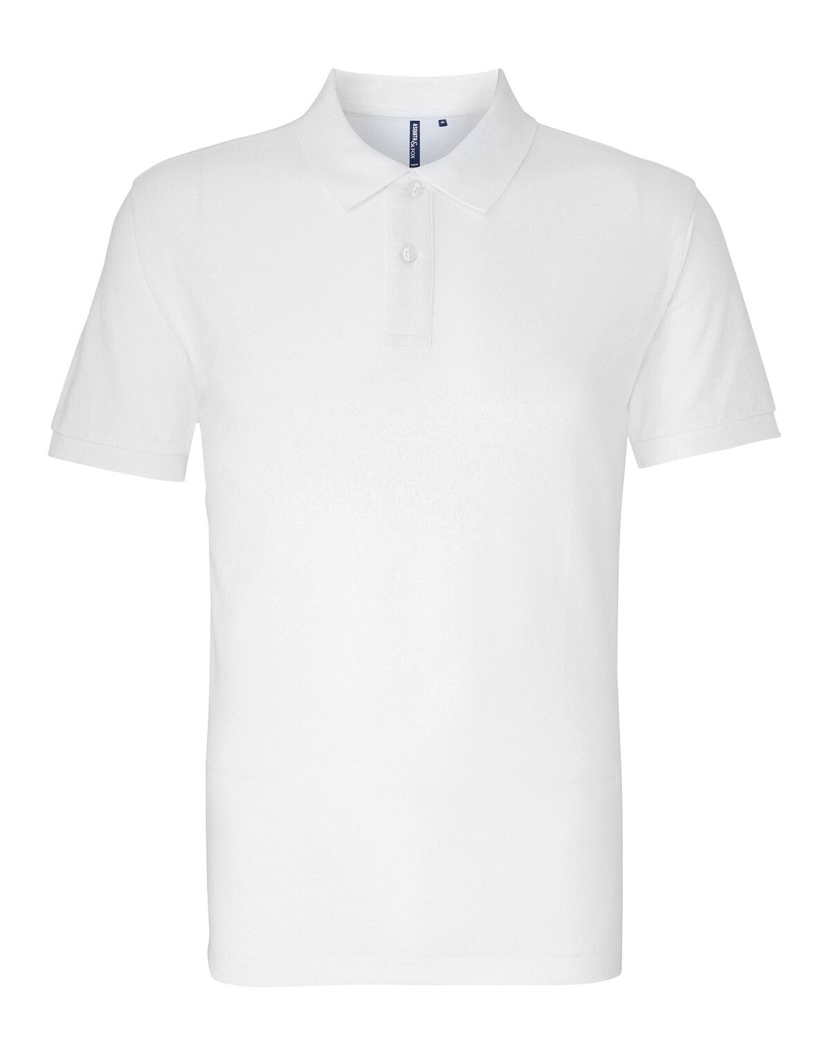 Printed Polo Shirt (Unisex), Colour (View colours in Image): White