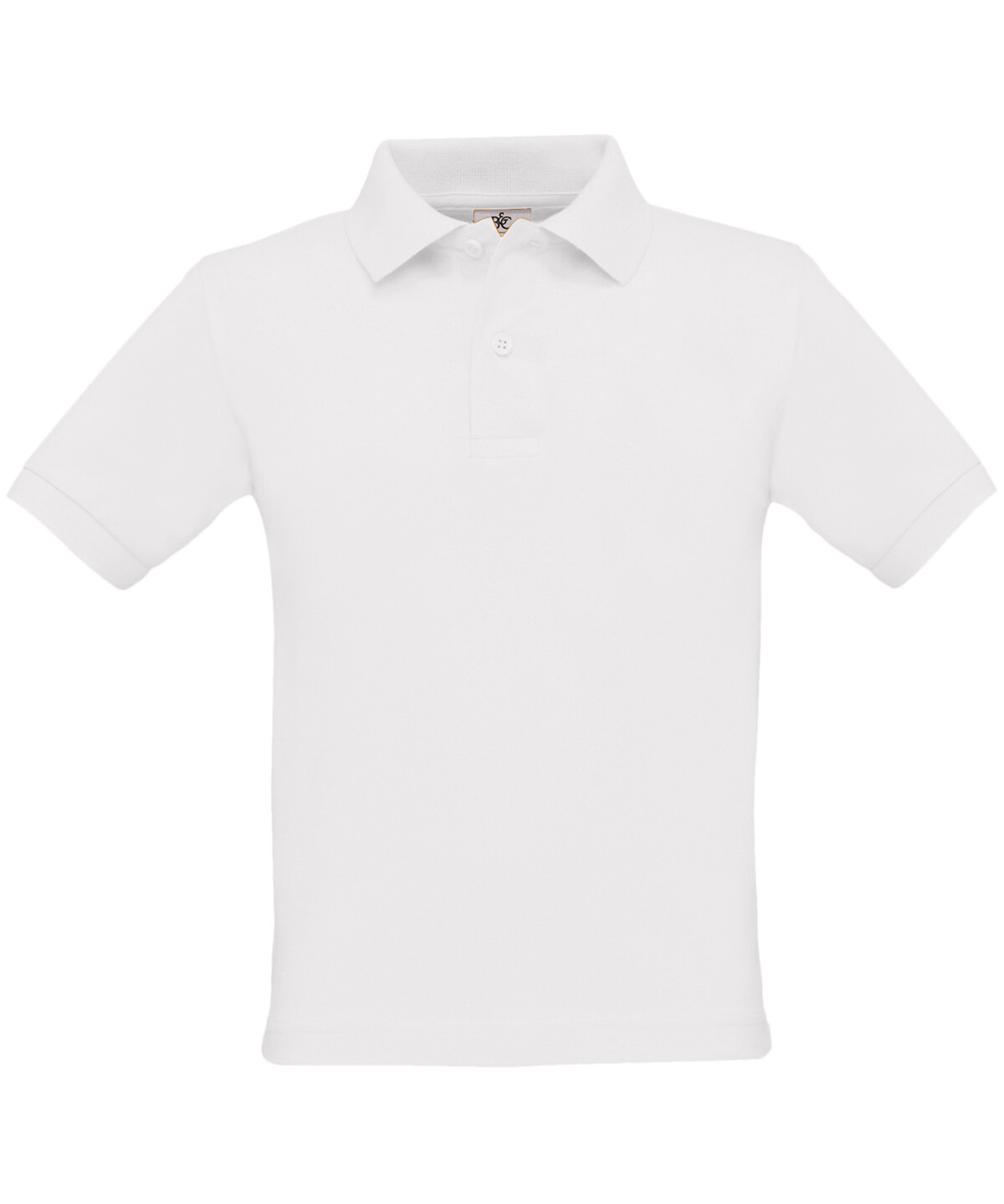 Printed Polo Shirt (Children's), Colour (View colours in Image): White