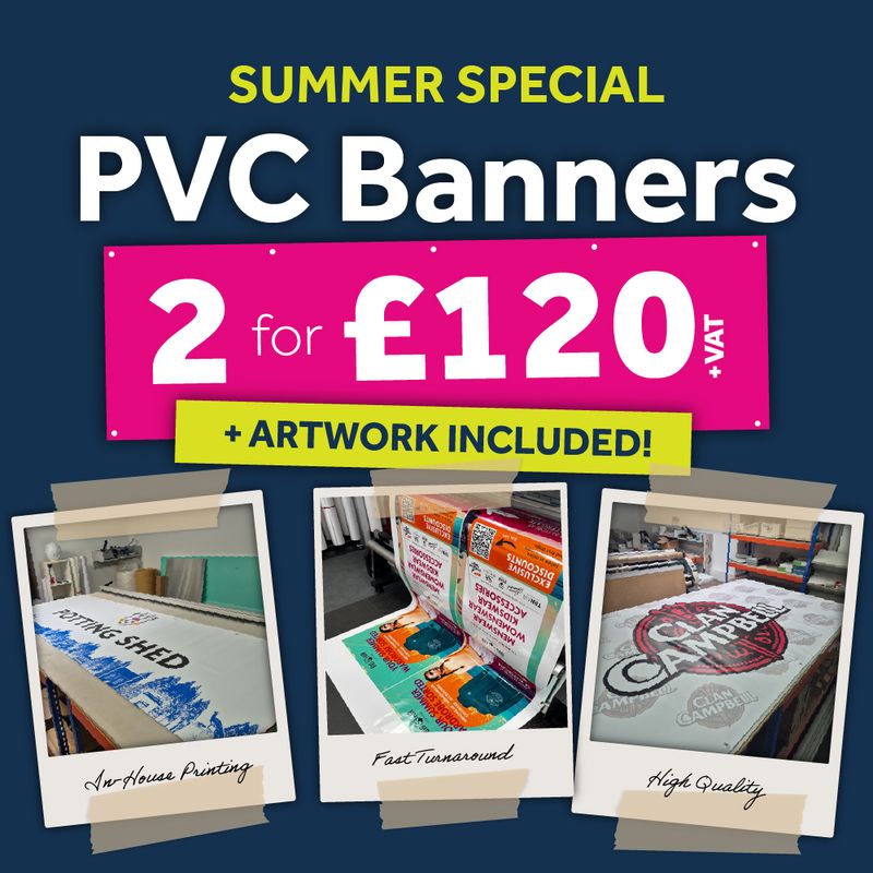 PVC BANNERS - Summer Offer