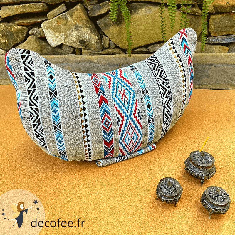 Coussin Yoga Lune Indien