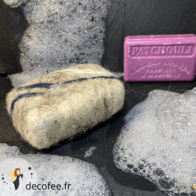 Savonnette Marseillaise Feutré Patchouli