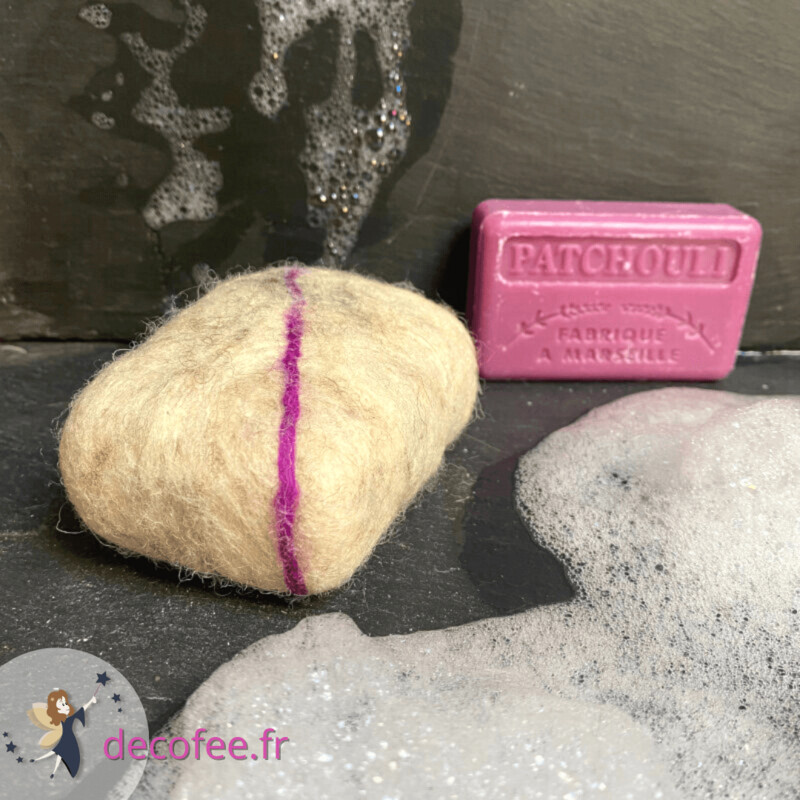 Savonnette Marseillaise Feutré Patchouli