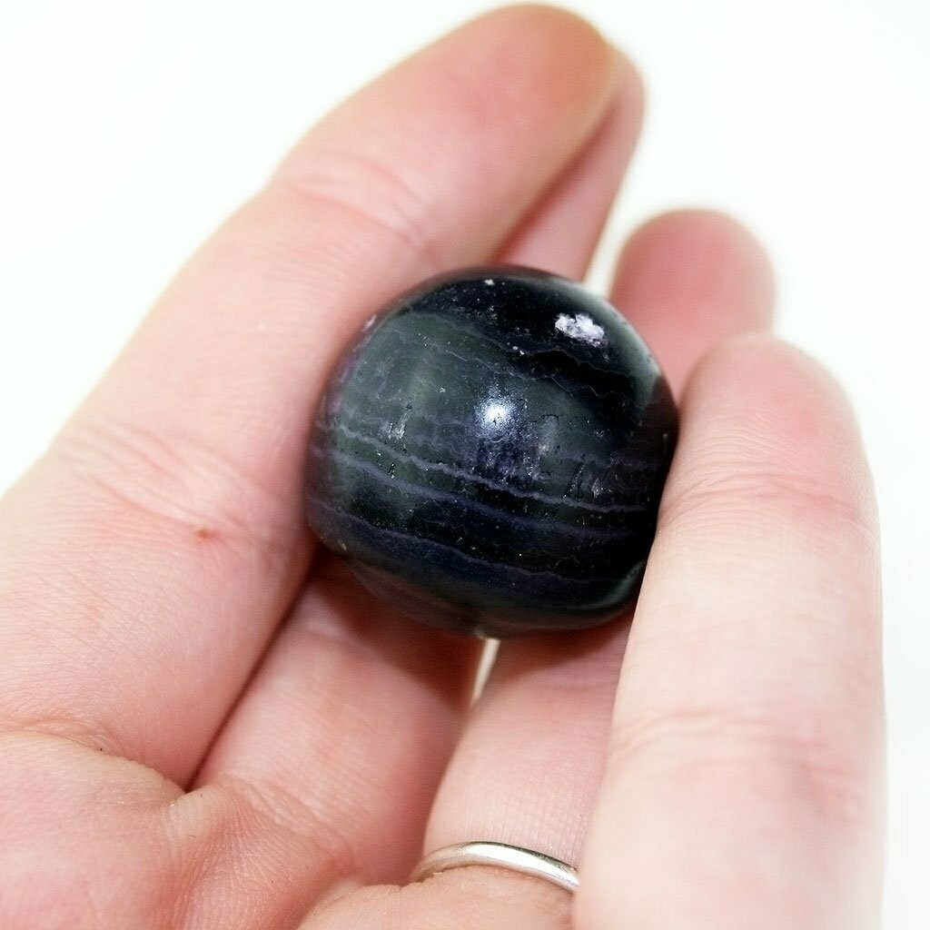 Semi-esfera de charoita extra