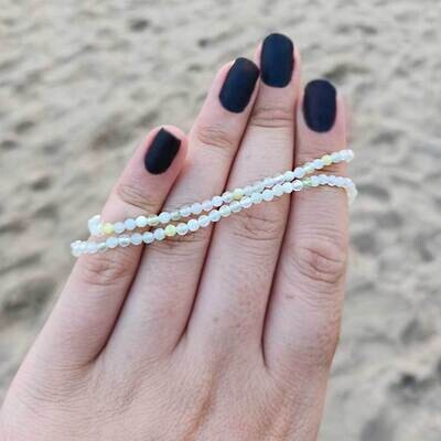 Pulsera de jade tallada 3mm