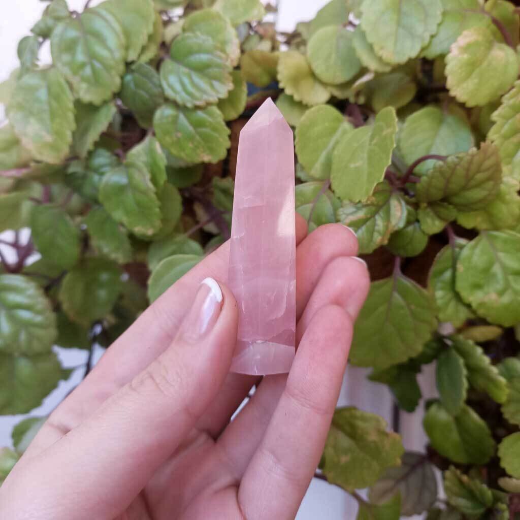 Generador de cuarzo rosa extra