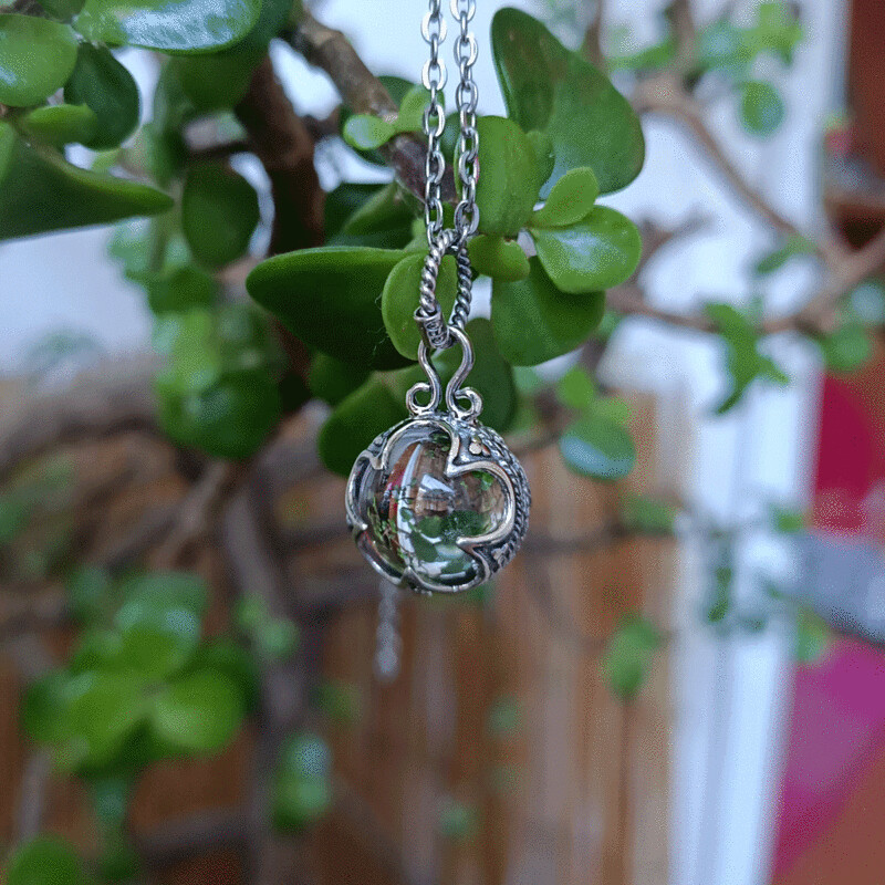 Colgante Gotland pequeño de Cuarzo Cristal pieza única Colgante Gotland pequeño de Cuarzo Cristal pieza única