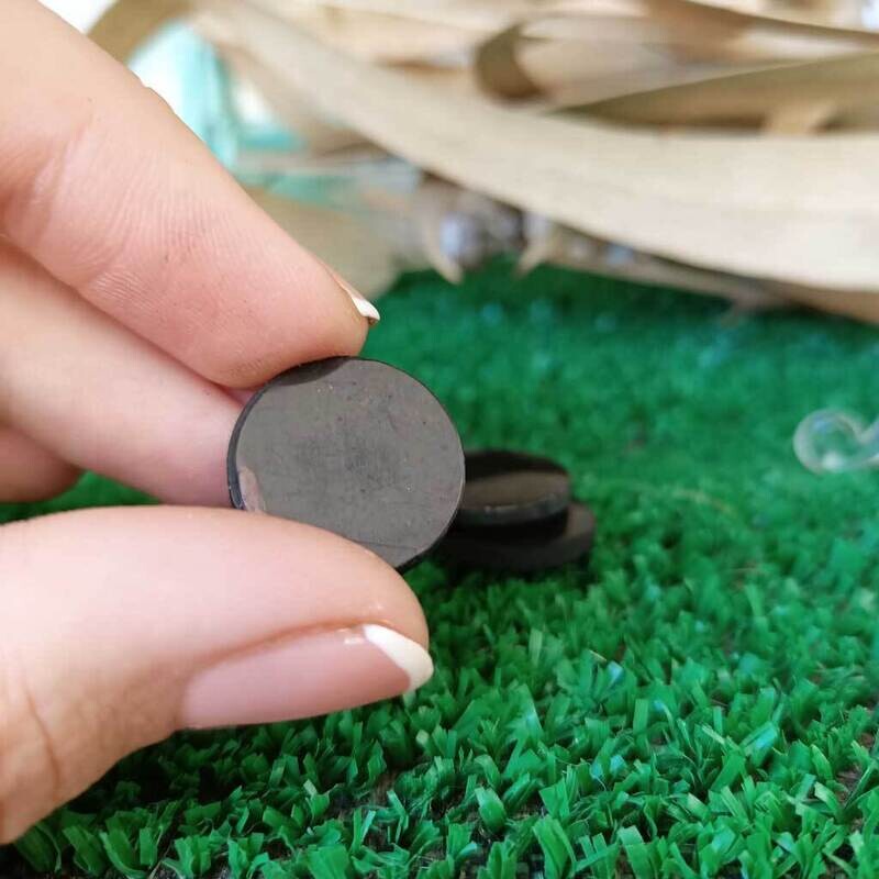 Placa protectora de shungit para el móvil